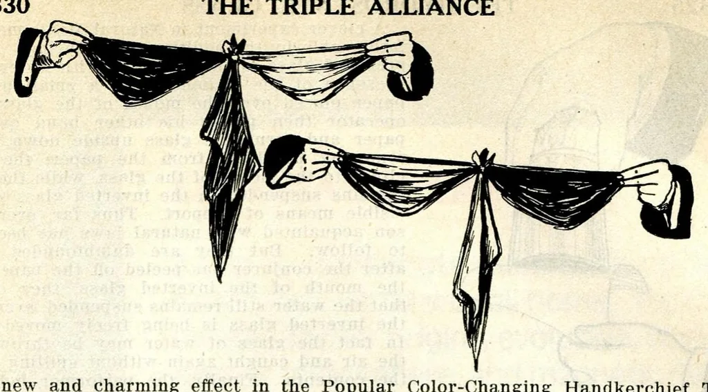 An illustration from Novelties, Jokes, Tricks, Puzzles, Magic, From All Over The World And Every Where Else, 1924, A. P. Felsman, 1924, leaf 101