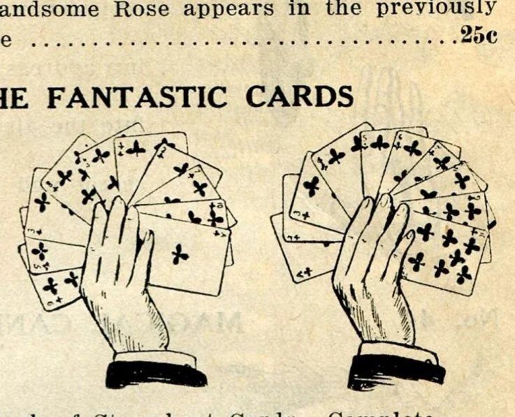 An illustration from Novelties, Jokes, Tricks, Puzzles, Magic, From All Over The World And Every Where Else, 1924, A. P. Felsman, 1924, leaf 11