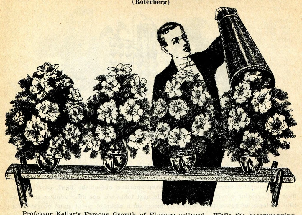 An illustration from Novelties, Jokes, Tricks, Puzzles, Magic, From All Over The World And Every Where Else, 1924, A. P. Felsman, 1924, leaf 161