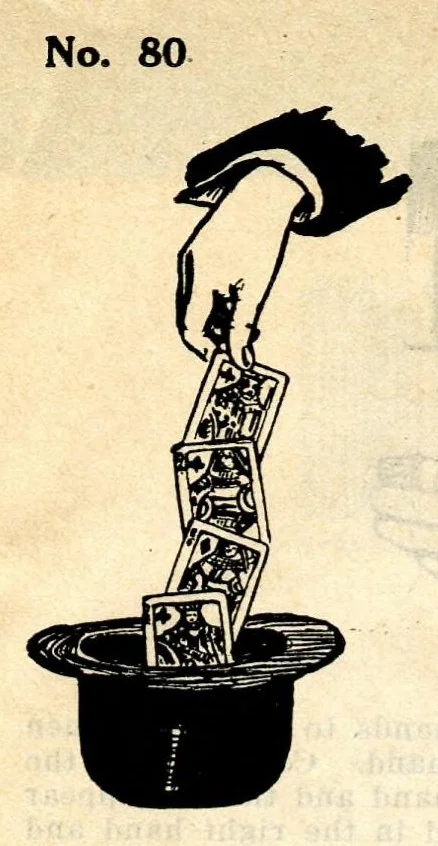 An illustration from Novelties, Jokes, Tricks, Puzzles, Magic, From All Over The World And Every Where Else, 1924, A. P. Felsman, 1924, leaf 18