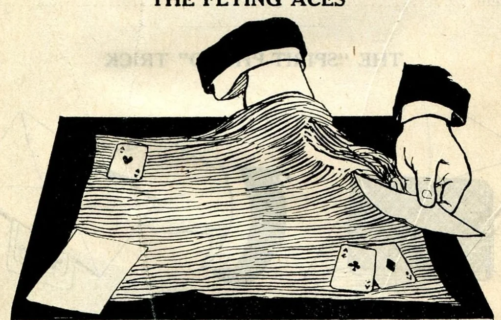 An illustration from Novelties, Jokes, Tricks, Puzzles, Magic, From All Over The World And Every Where Else, 1924, A. P. Felsman, 1924, leaf 27