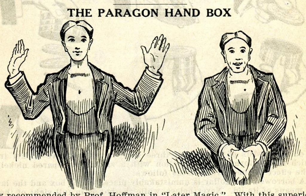 An illustration from Novelties, Jokes, Tricks, Puzzles, Magic, From All Over The World And Every Where Else, 1924, A. P. Felsman, 1924, leaf 72
