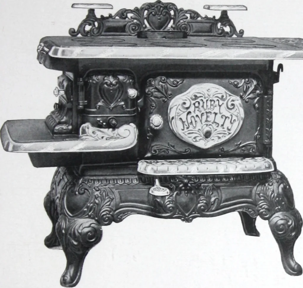 An illustration from Novelty stoves and ranges., 1914, leaf 34