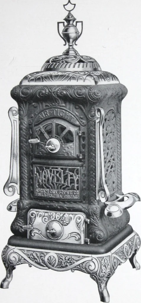 An illustration from Novelty stoves and ranges., 1914, leaf 52