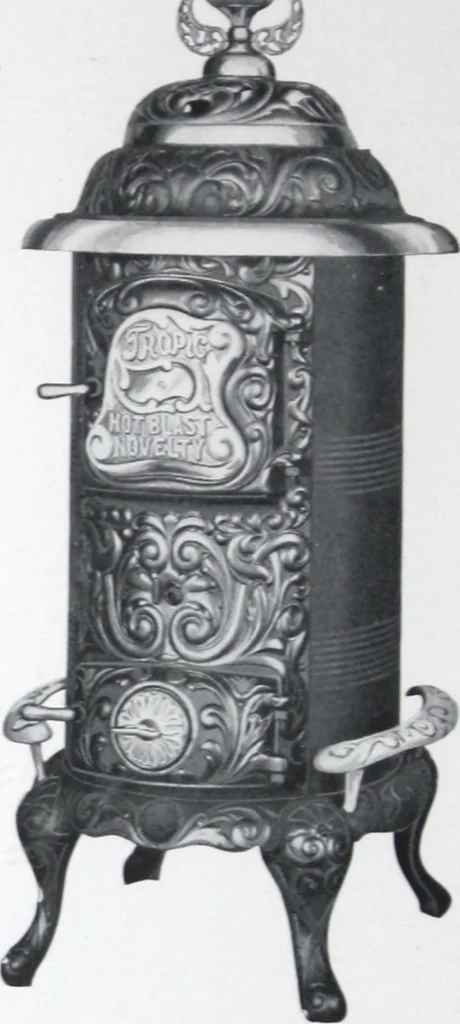 An illustration from Novelty stoves and ranges., 1914, leaf 57