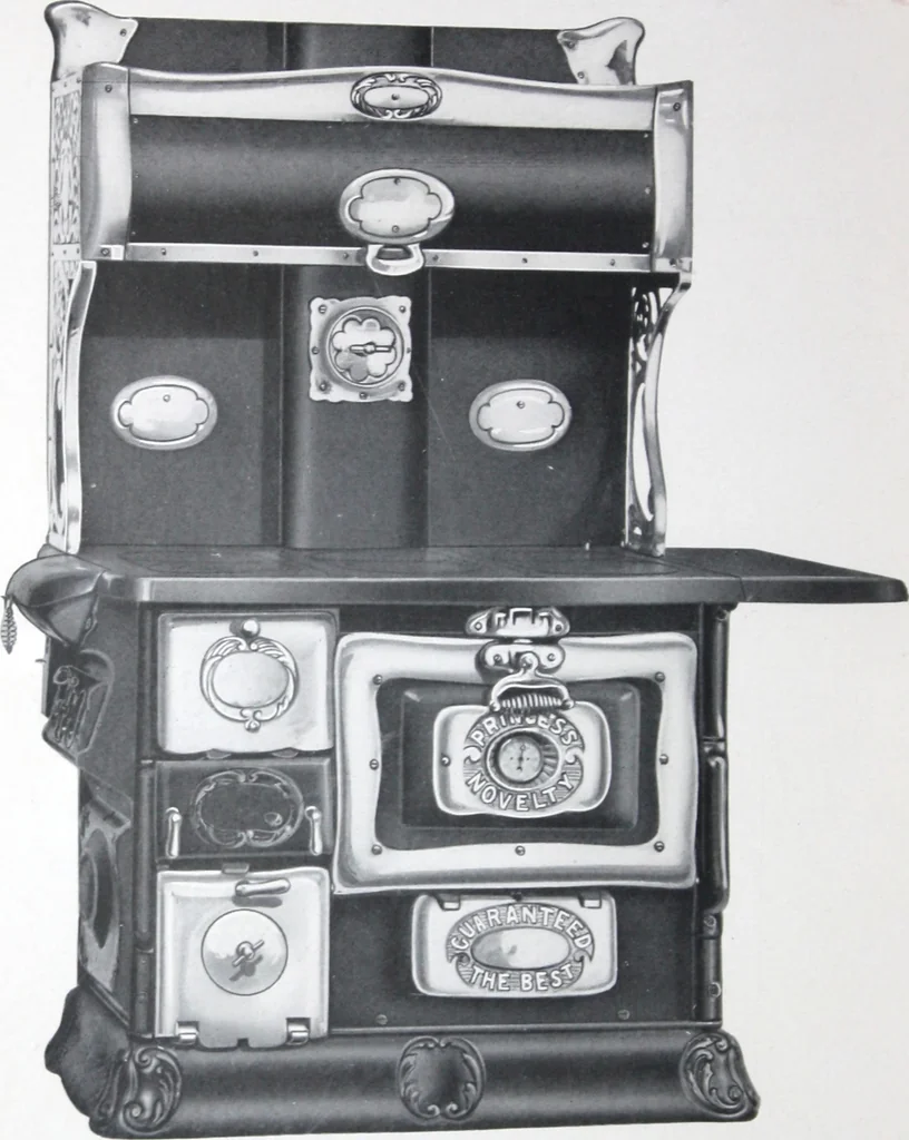An illustration from Novelty stoves and ranges., 1914, leaf 7