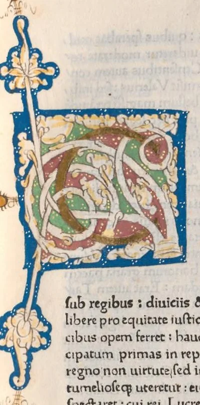 An illustration from Vitae illustrium virorum, leaf 110