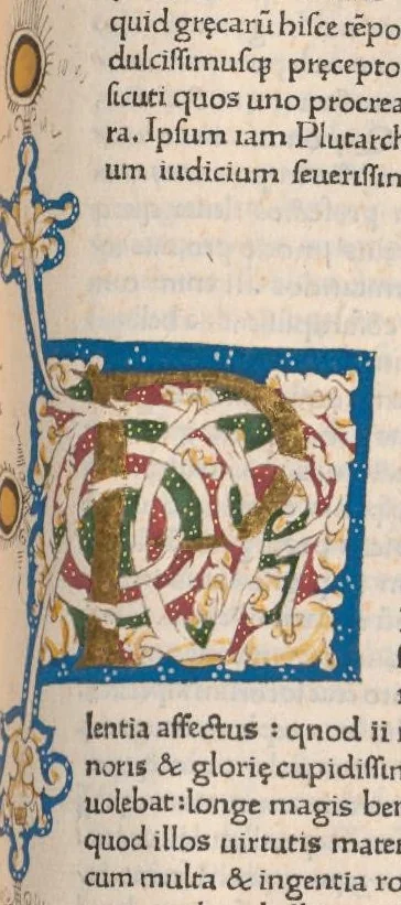 An illustration from Vitae illustrium virorum, leaf 346