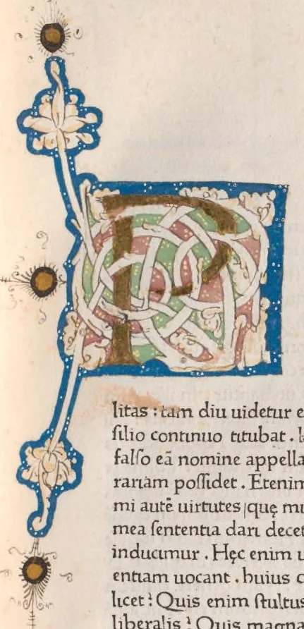 An illustration from Vitae illustrium virorum, leaf 48