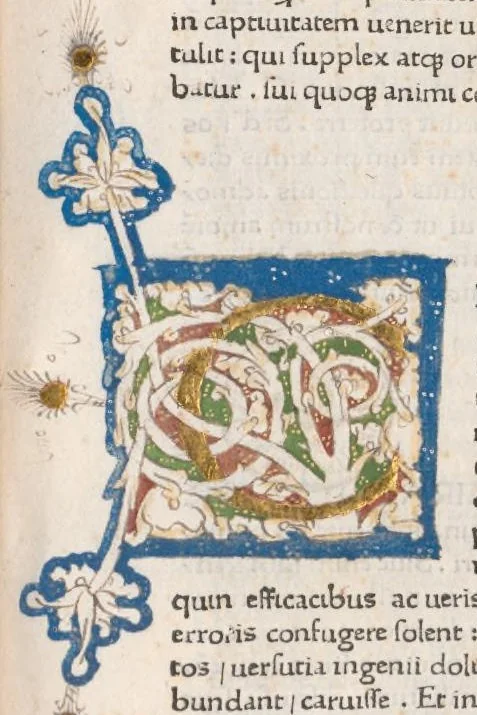 An illustration from Vitae illustrium virorum, leaf 584
