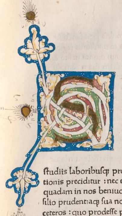 An illustration from Vitae illustrium virorum, leaf 88