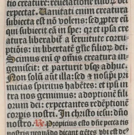An illustration from Missale Parisiense., leaf 251
