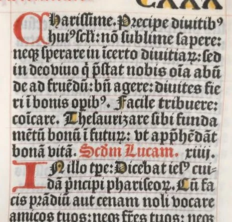An illustration from Missale Parisiense., leaf 290