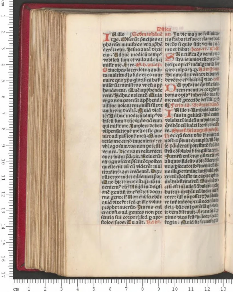An illustration from Breviarium Cameracense [Partie I], leaf 187