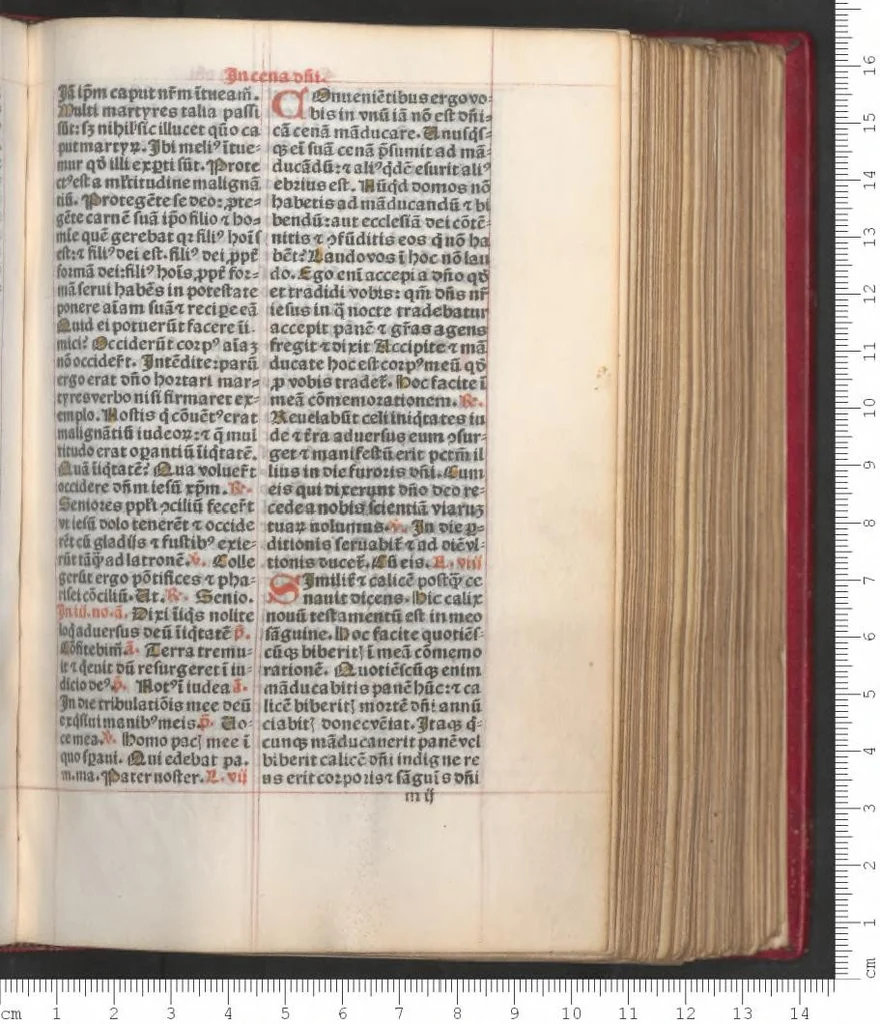 An illustration from Breviarium Cameracense [Partie I], leaf 204