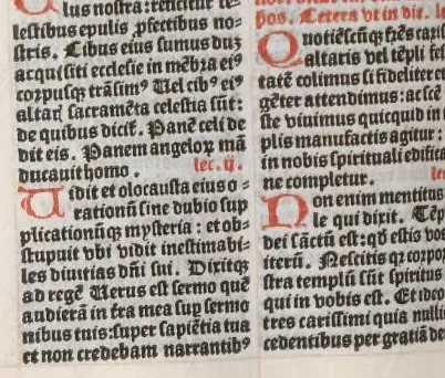 An illustration from Breviarium Belvacense., leaf 421