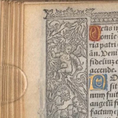 An illustration from [Horae ad usum Romanum. Lat. et fr. :] Heures à l’usaige de Romme, 1505, leaf 101