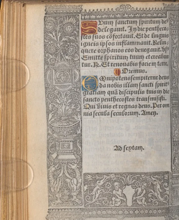 An illustration from [Horae ad usum Romanum. Lat. et fr. :] Heures à l’usaige de Romme, 1505, leaf 117