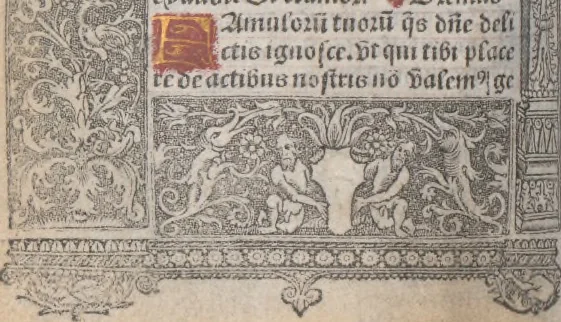 An illustration from [Horae ad usum Romanum. Lat. et fr. :] Heures à l’usaige de Romme, 1505, leaf 129