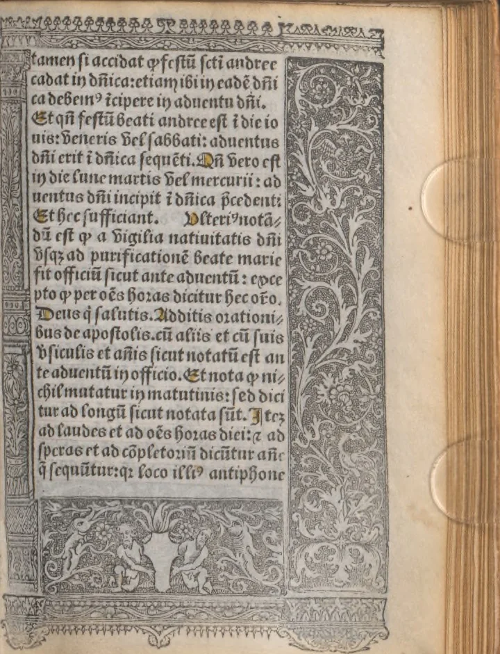An illustration from [Horae ad usum Romanum. Lat. et fr. :] Heures à l’usaige de Romme, 1505, leaf 162
