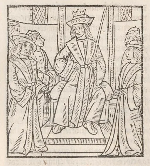 An illustration from Chroniques de France (1ère partie), leaf 173