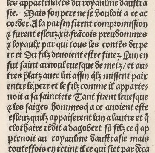 An illustration from Chroniques de France (1ère partie), leaf 180