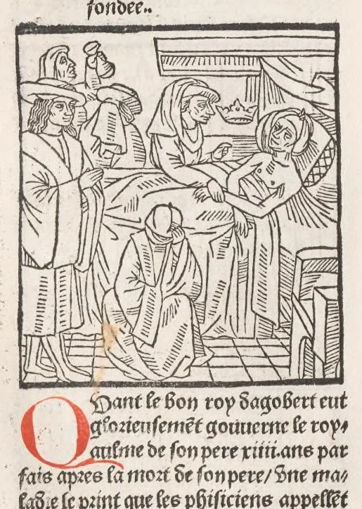 An illustration from Chroniques de France (1ère partie), leaf 203