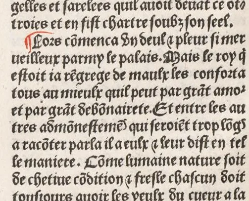 An illustration from Chroniques de France (1ère partie), leaf 203