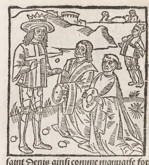 An illustration from Chroniques de France (1ère partie), leaf 209