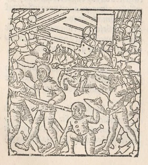 An illustration from Chroniques de France (1ère partie), leaf 232