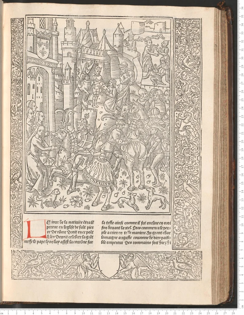 An illustration from Chroniques de France (1ère partie), leaf 258