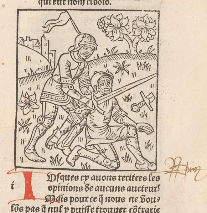 An illustration from Chroniques de France (1ère partie), leaf 26