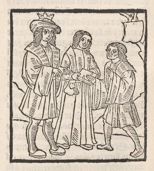 An illustration from Chroniques de France (1ère partie), leaf 285
