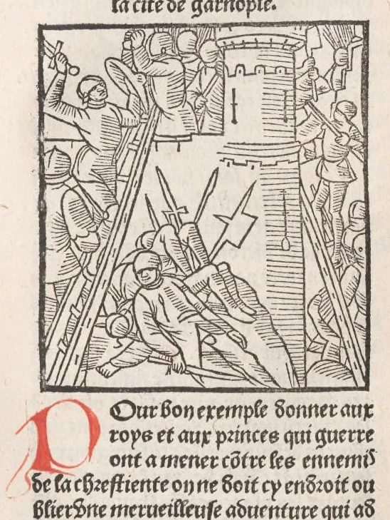 An illustration from Chroniques de France (1ère partie), leaf 329
