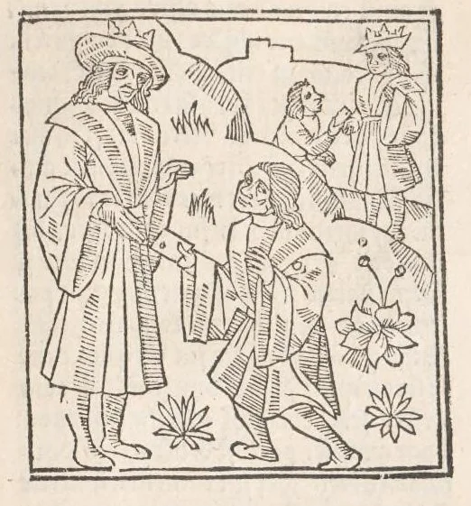 An illustration from Chroniques de France (1ère partie), leaf 564