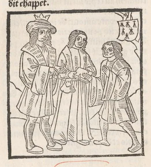 An illustration from Chroniques de France (2ème partie), leaf 117