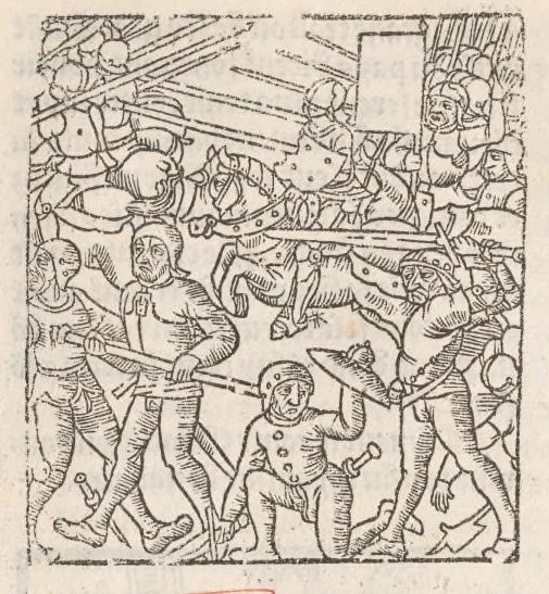 An illustration from Chroniques de France (2ème partie), leaf 138