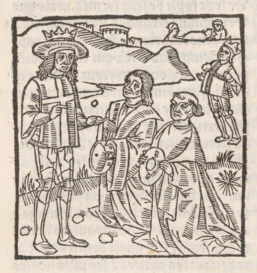 An illustration from Chroniques de France (2ème partie), leaf 151