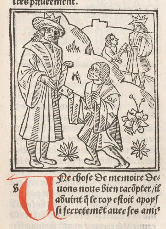 An illustration from Chroniques de France (2ème partie), leaf 184
