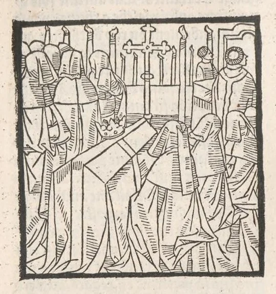 An illustration from Chroniques de France (2ème partie), leaf 211