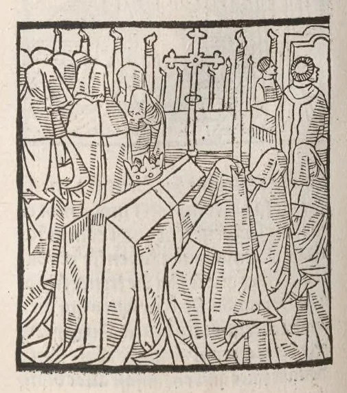 An illustration from Chroniques de France (2ème partie), leaf 233