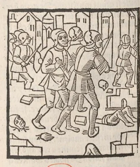 An illustration from Chroniques de France (2ème partie), leaf 249