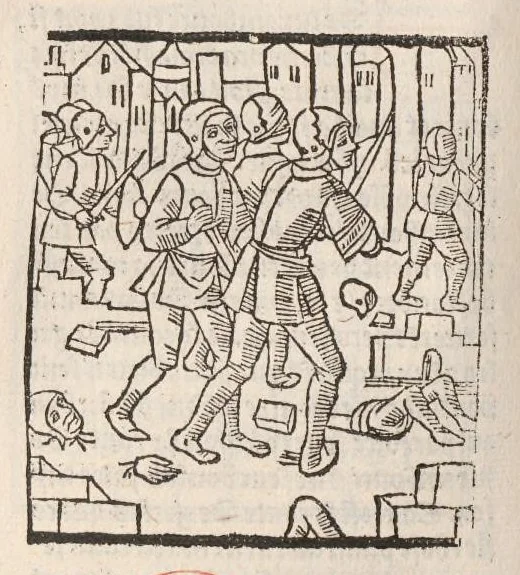 An illustration from Chroniques de France (2ème partie), leaf 259