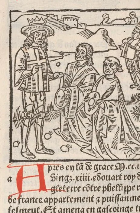 An illustration from Chroniques de France (2ème partie), leaf 265