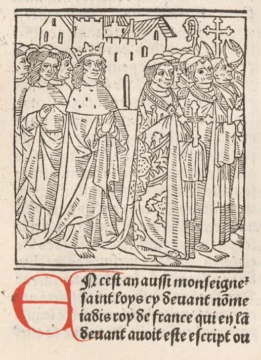 An illustration from Chroniques de France (2ème partie), leaf 275