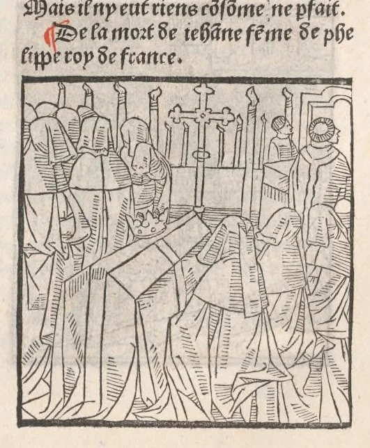 An illustration from Chroniques de France (2ème partie), leaf 296