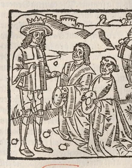 An illustration from Chroniques de France (2ème partie), leaf 333