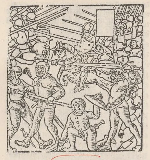 An illustration from Chroniques de France (2ème partie), leaf 35