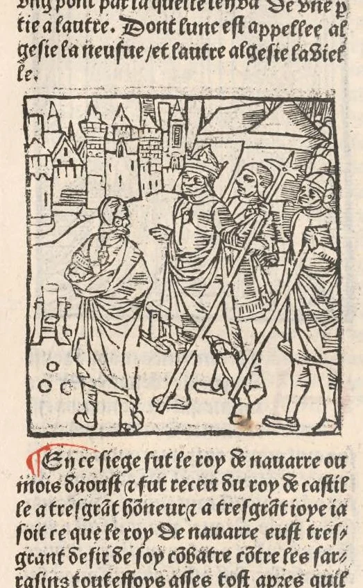 An illustration from Chroniques de France (2ème partie), leaf 430