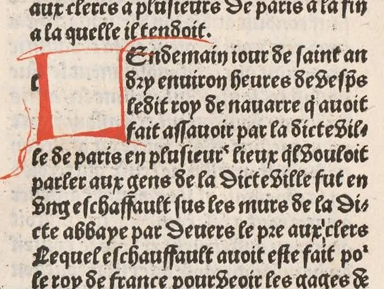 An illustration from Chroniques de France (2ème partie), leaf 493
